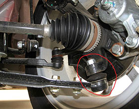 Auto Control Arm Installation