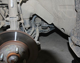 Vehicle Control Arm Installation